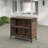 Amarria Rectangular Acacia Solid Wood Outdoor Bar Table , 47.72 " W 23.82 " D