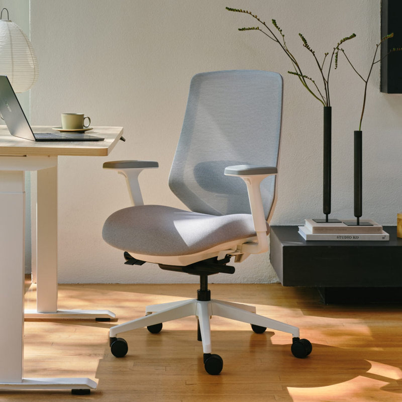 Ergonomic Chair Pro, Mineral, White