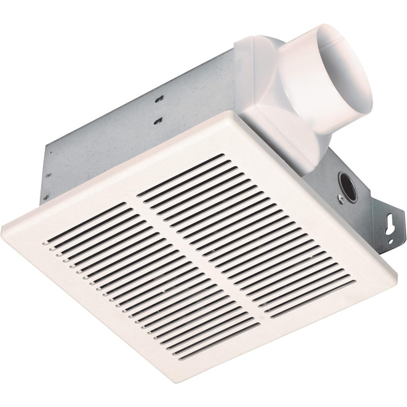 Ventilateur de salle de bain à fixation au plafond, 4,0 sones, 70 pi³ / min