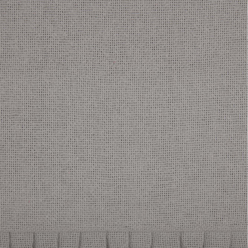 Taie décorative 100% coton Burlap Dove Grey