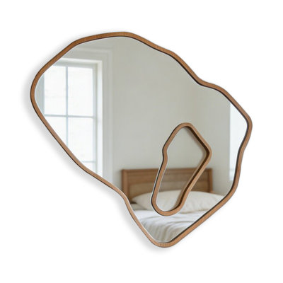Free Form MDF Wall Mirror