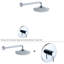 Robinet de douche avec valve brute-42256789