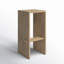 Tabouret en bois massif Dalina-665332297