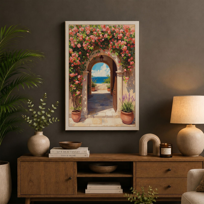 Print, 24x16 - 61.0 x 40.6 cm, Ochre Border