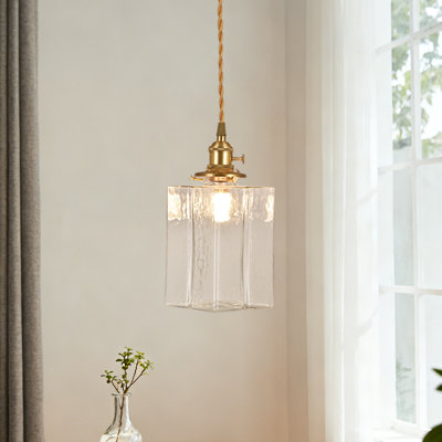1 - Light Brass Pendant