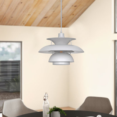 Luminaire suspendu pour îlot de cuisine 1 lumière Petrick