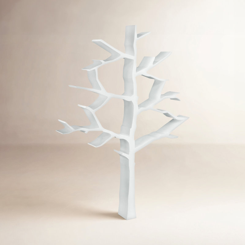 Tree 63" Bookcase, Snow