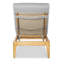 Chaise longue en teck Veluna