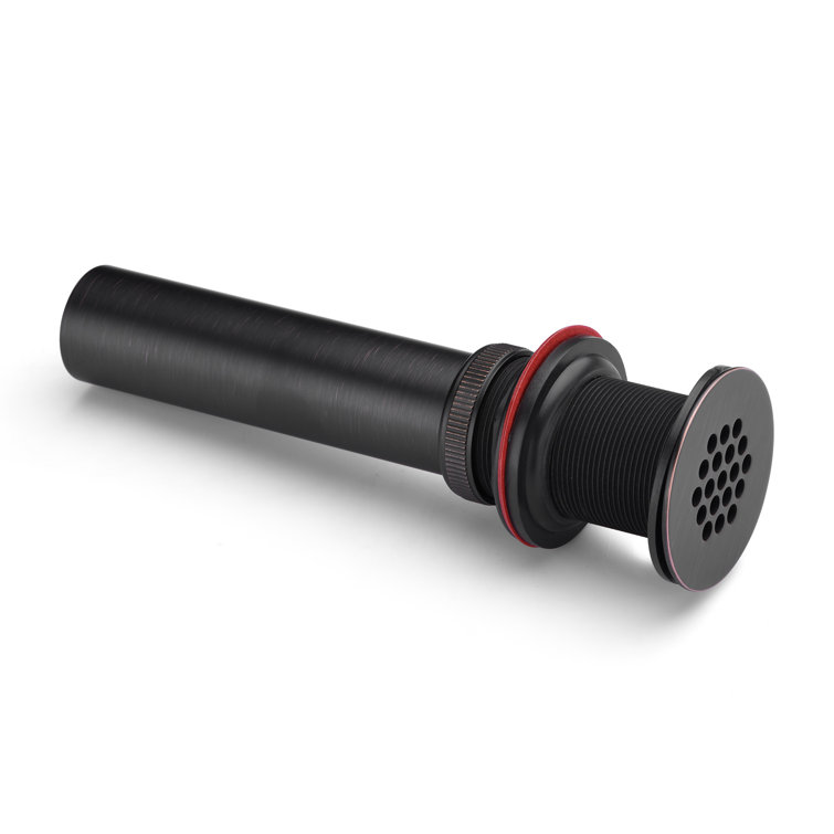 Luxier DS05-TO Grid Bathroom Sink Drain with No Overflow