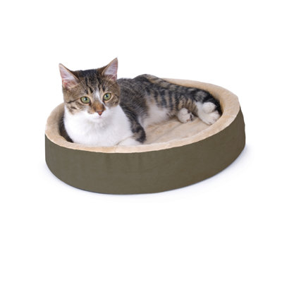 Orthopedic Fleece Bolster Pet Bed