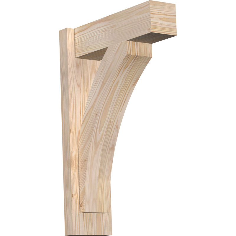 Bloc de bois rustique Thorton, Cèdre rouge de l'Ouest l 5 1/2 po (lisse), P 18 po x H 18 po