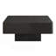 Table basse carrée élégante, table de bout tambour moderne-584932631
