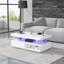 Cristela Pedestal Coffee Table with Storage