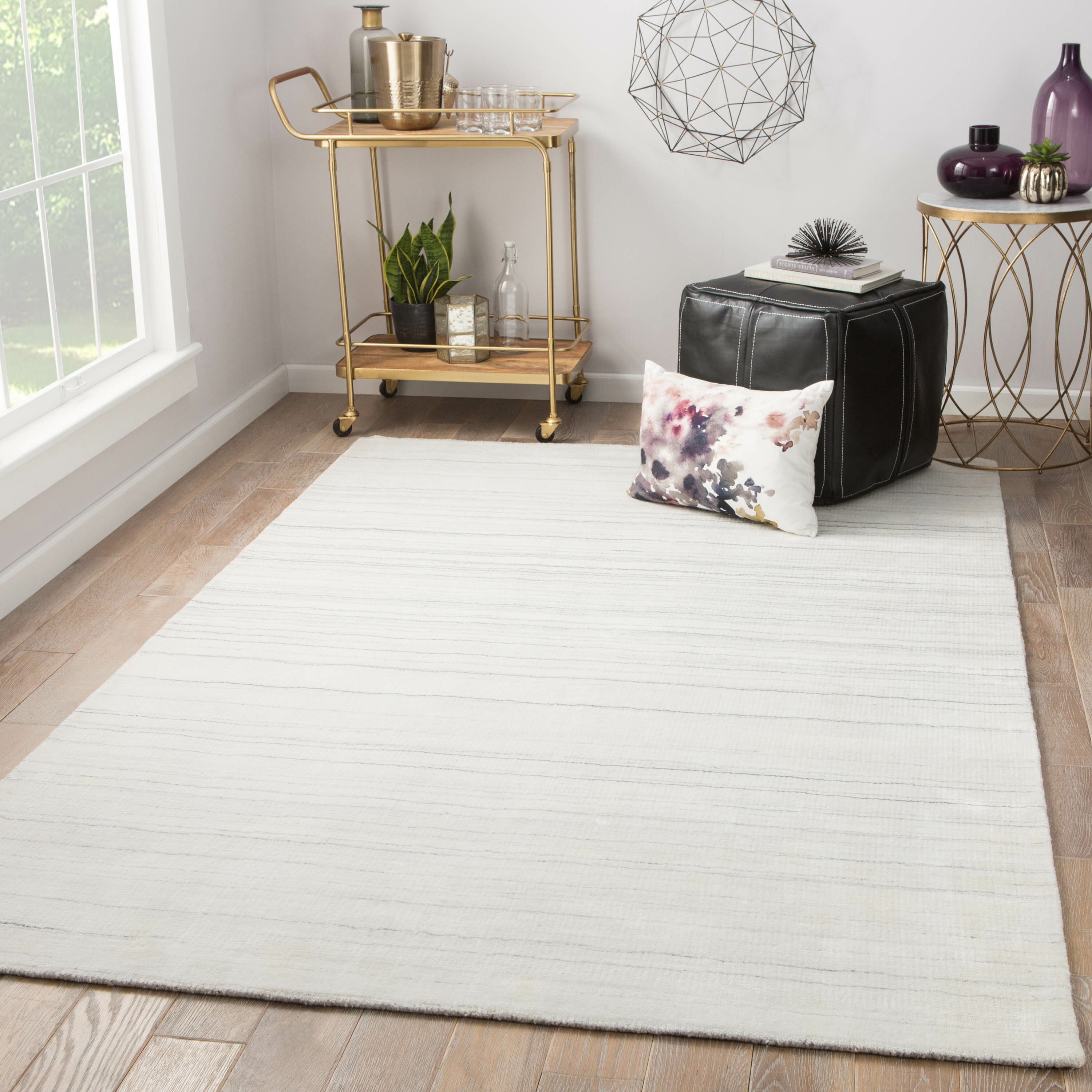 Gracie Oaks Handmade Cotton Rug