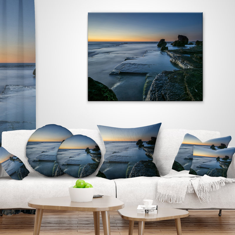 Coussin décoratif Sunrise at Sydney Seashore - Sea & Shore