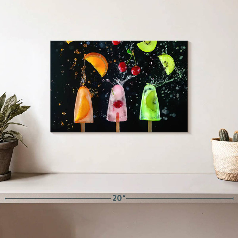 Yarlin Sweet Fruit Popsicles, 8" H x 12" W