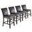 Ebian Upholstered Counter Stool with Solid Wood Frame-801863579