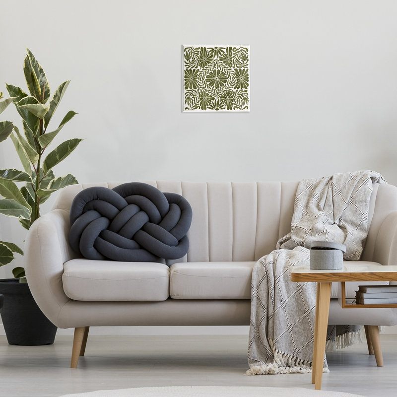 Art mural Centric Circular Flowers par Grace Popp