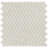 Colmena Hex Matte White 11-1/2" x 11-5/8" Porcelain Mosaic Tile-113354825