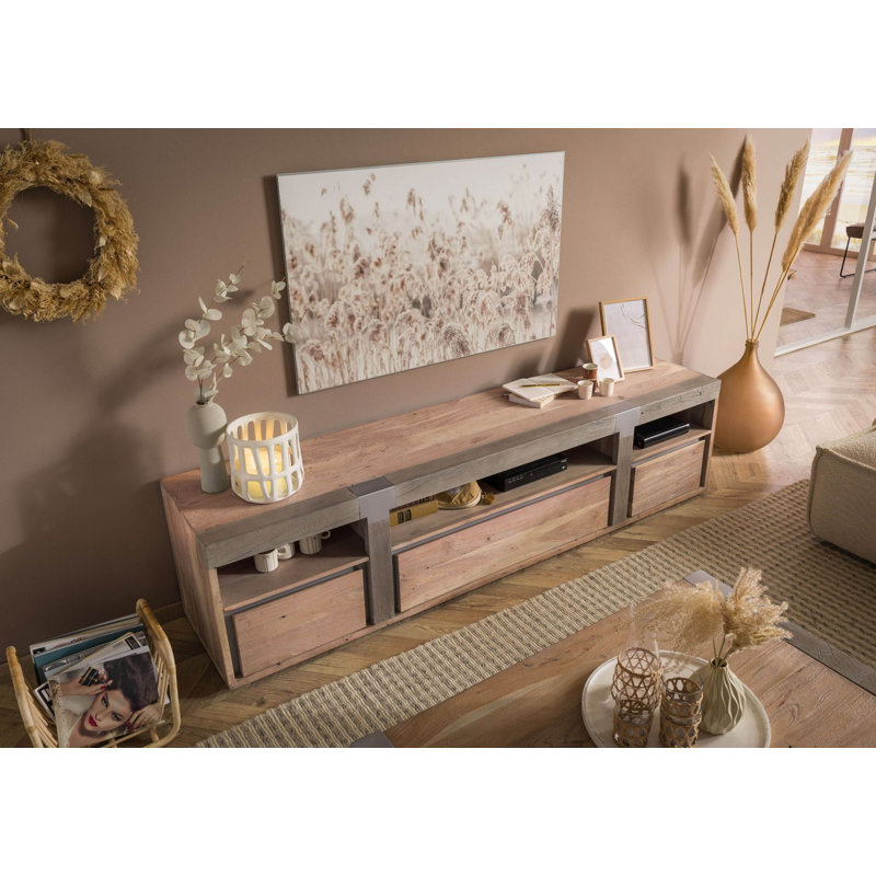 Amsterdam Unfinished TV Stand, 220cm