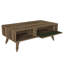 Table basse à 4 pieds avec rangement