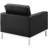 Mid-Century Modern Loft Top-Grain Leather Armchair-23593068