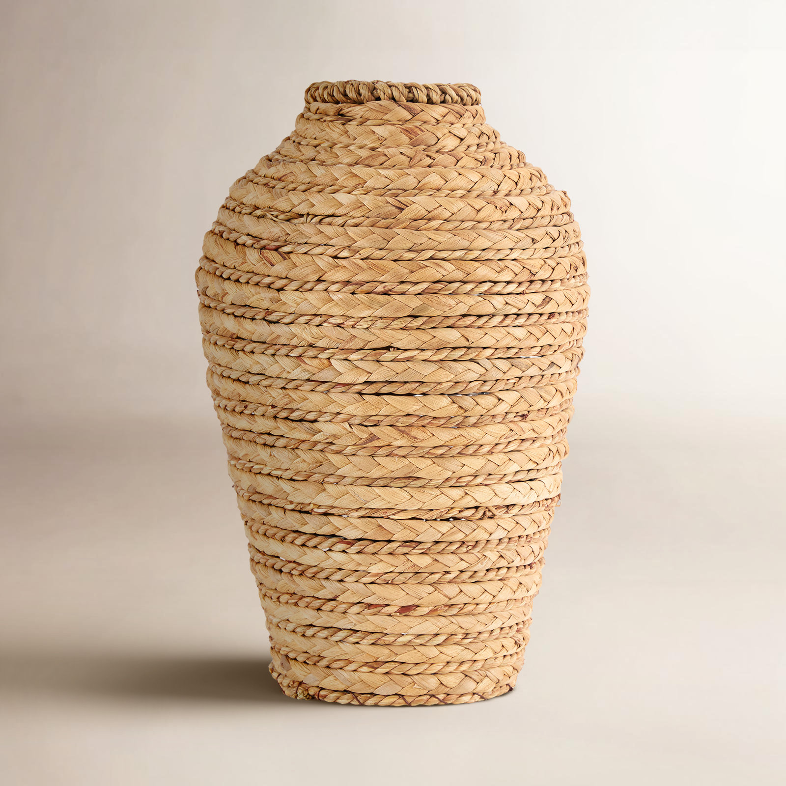 Table Vase, 12.7" H x 8.05" W x 8.1" D