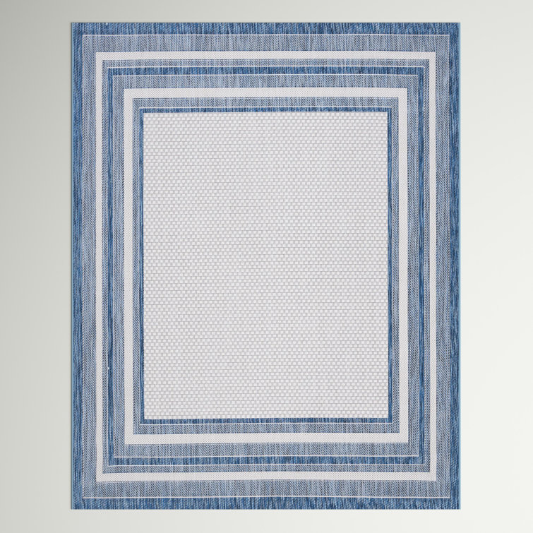 Chapa Machine Woven Striped Area Rug