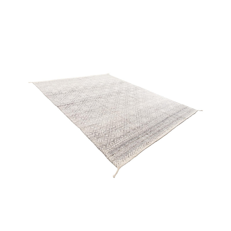 Tapis noir et blanc Howard