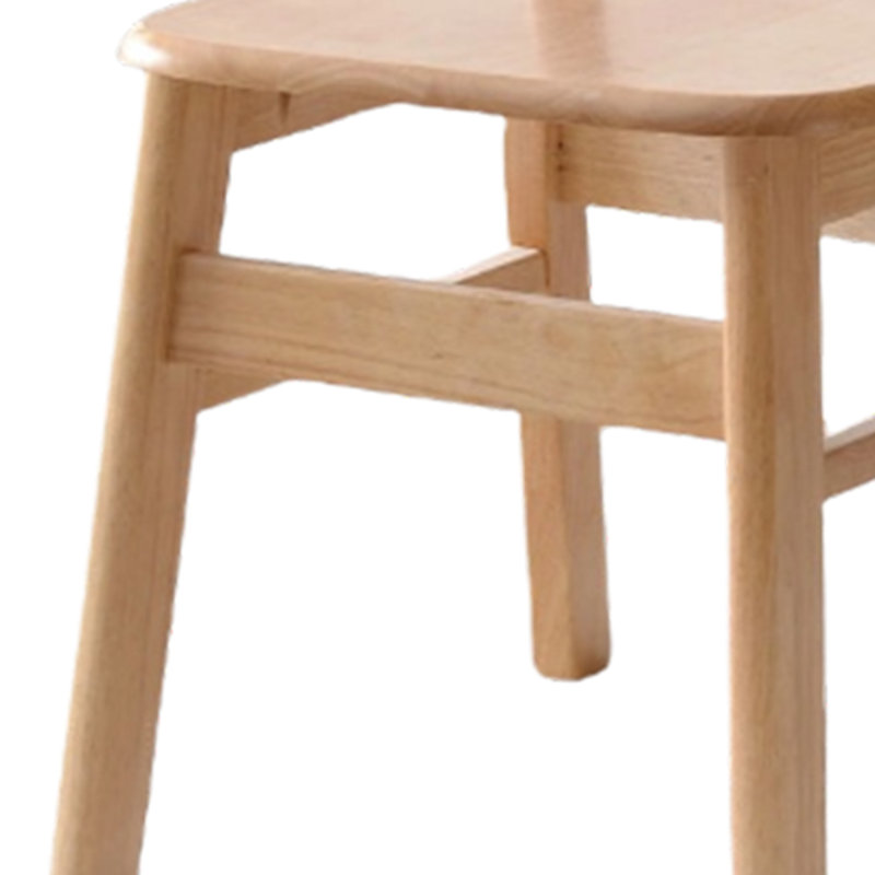 All solid wood dining chair simple home