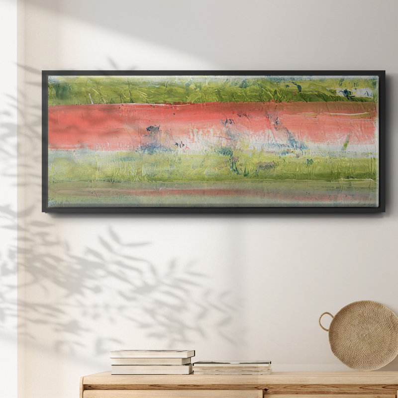 Nature's Flag I, reproduction d'art sur toile, Noir, H 20 po x l 50 po x P 1,5 po