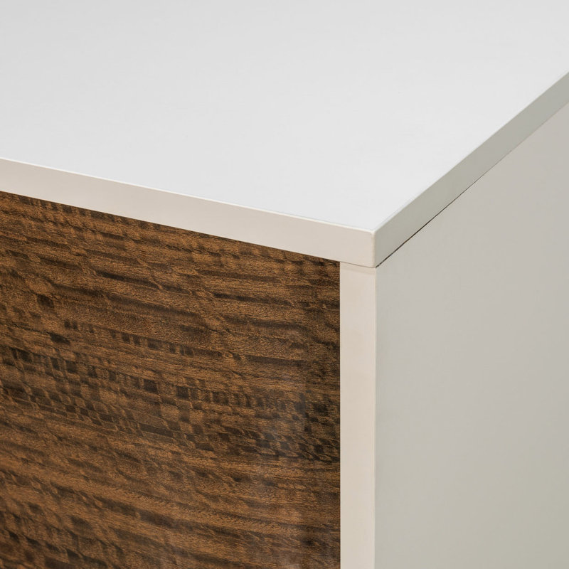 Pavira Walnut 6 - Drawer Dresser
