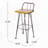 Outdoors Low Back Barstools