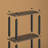 3-Tier 29.6" Corner Shelf, Open Shelves for Display and Storage-221452297-221384777