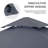 8 Ft. W x 5 Ft. D Steel Grill Gazebo-94257342