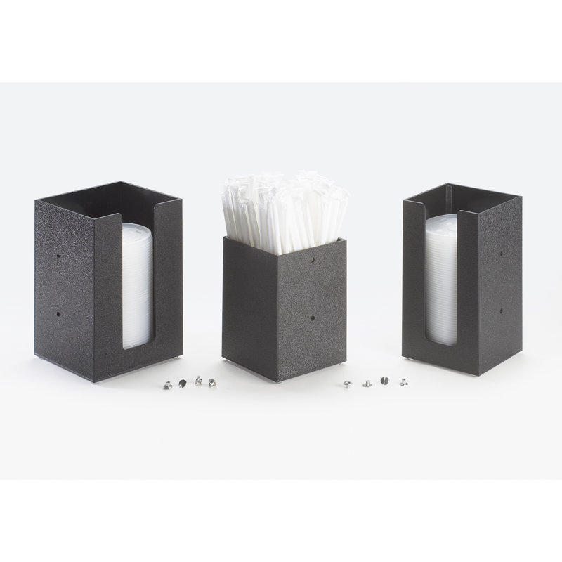 Classic Modular Countertop Lid Holder, Black