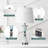 Touch Control Table Lamp For Bedrooms 3 Way Dimmable White Drum Shade Modern Bedsides Nightstand Lamp Set Of 2 With 2 USB Charging Port(Bulbs Included)-1657121953-1656611998