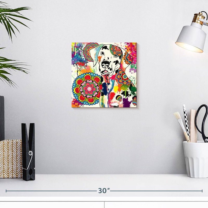 Bramala mandala Brampt, H 10 po x l 10 po