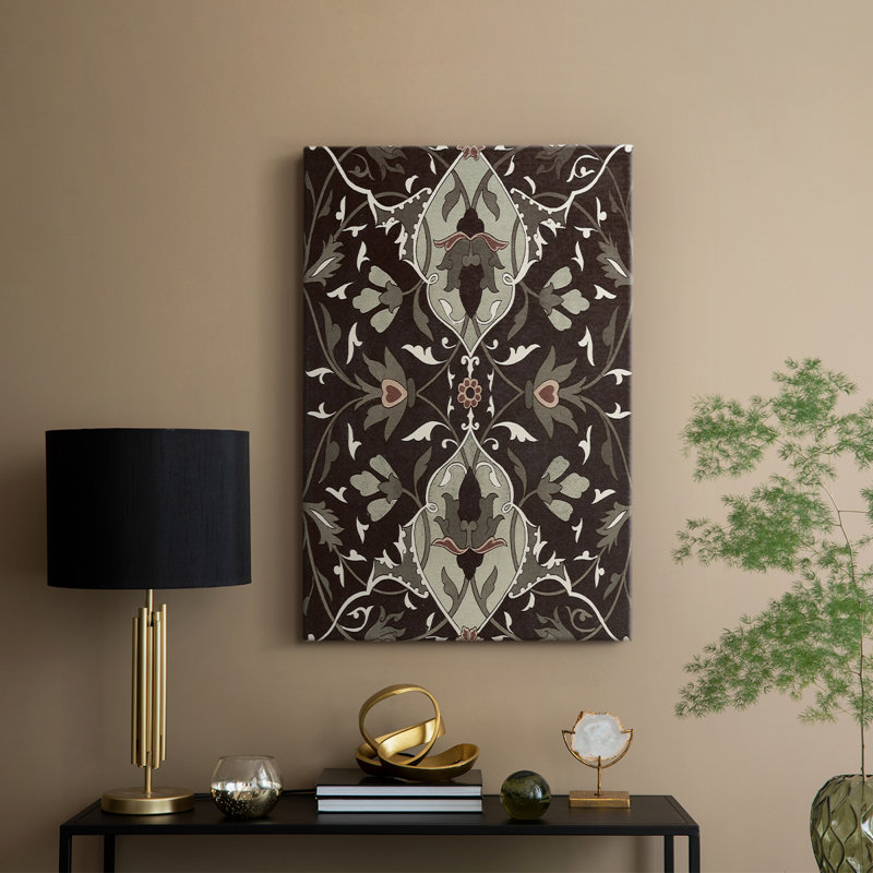 Impression abstraite rétro Cxxiv - galerie Cavas, H 48 po x l 32 po