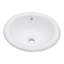 Lavabo de salle de bain semi-encastré