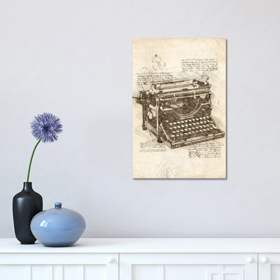 " Typewriter " Graphic Art Print