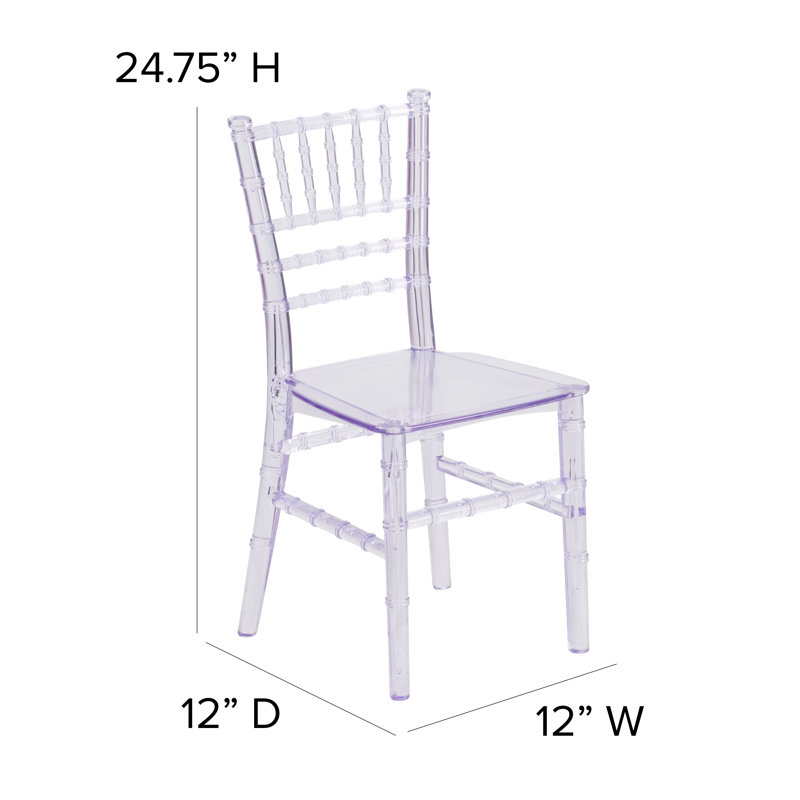 Leonel Children's Resin Party and Event Chair by Flash Furniture