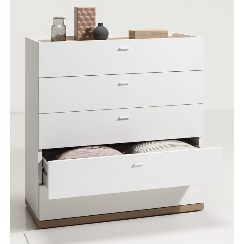 Passacoer 99.2 cm W Chest of 5 Drawers