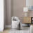  Callum 18" Upholstered Vanity Stool with Swivel-689672920
