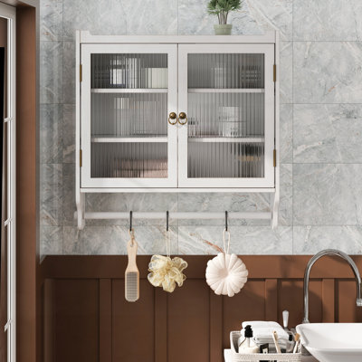 Vintage Double Door Wall Cabinet