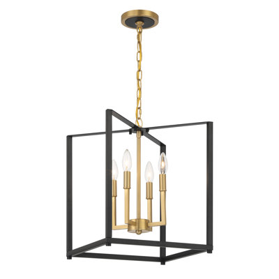 Luminaire suspendu 4 lumières Everly Quinn Paulyne