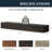Rustic Wood Fireplace Mantel,Wall-Mounted & Floating Shelf For Home Decor-1495099437