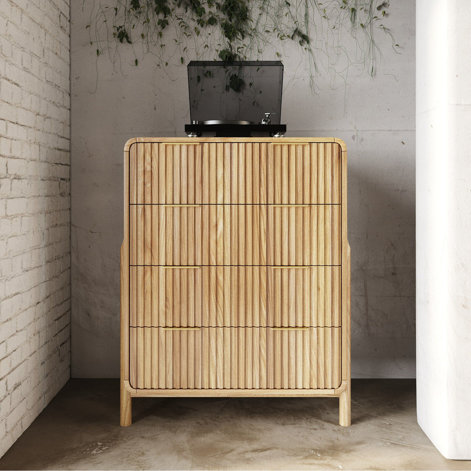 Luthien - Modern Natural Oak Chest