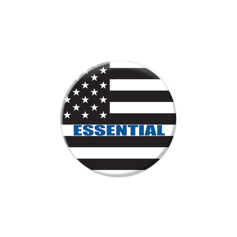 Independence Day Disposable Party Supplies, Blue/Black/White