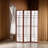 Sikeston 52'' W x 70.25'' H 3 - Panel Solid Wood Folding Room Divider